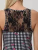 Cherry Print Plaid Short Pajama Set sold by 89th & Madison