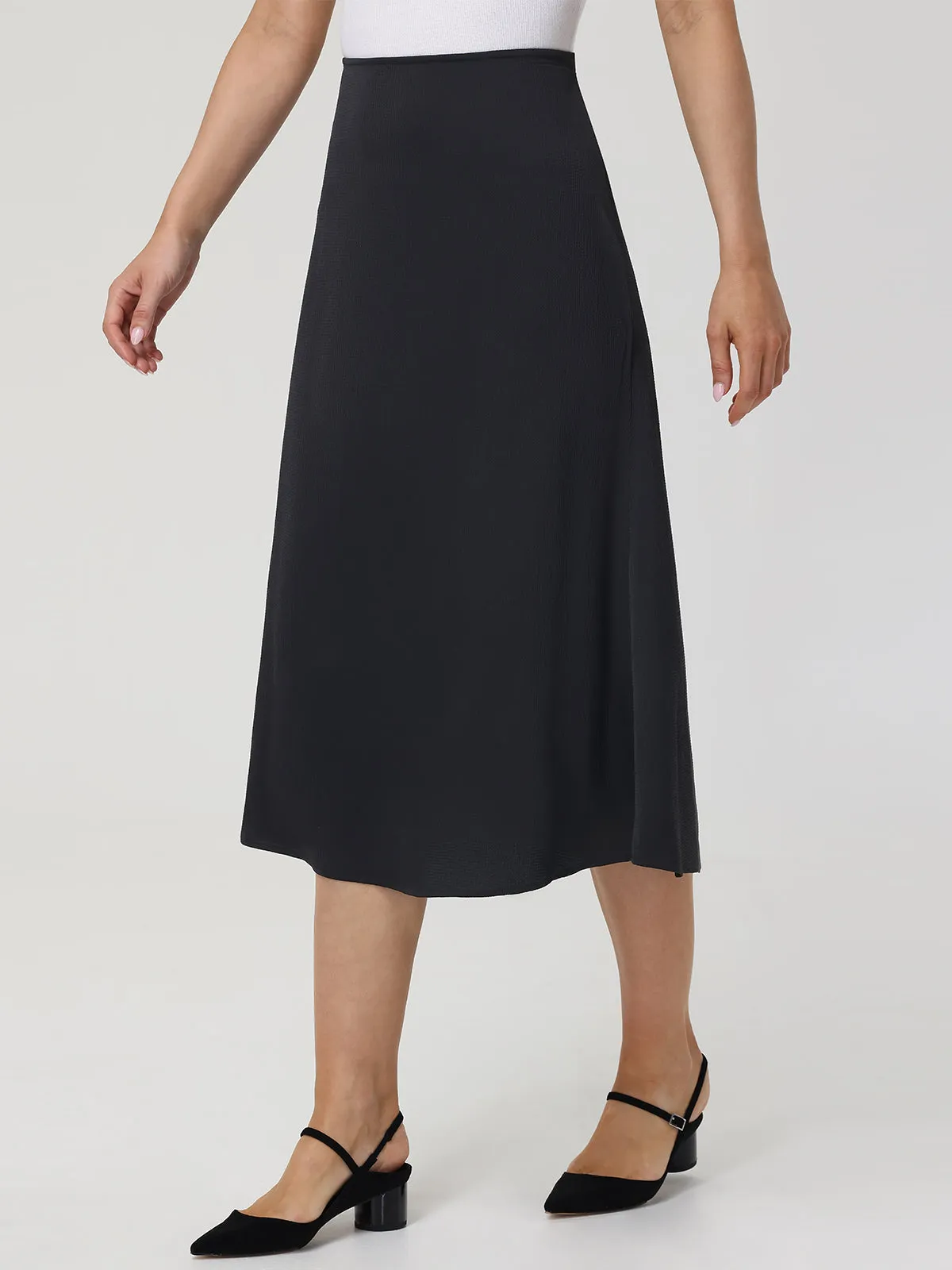 A-Line Midi Skirt sold by 89th & Madison product image thumbnail 4