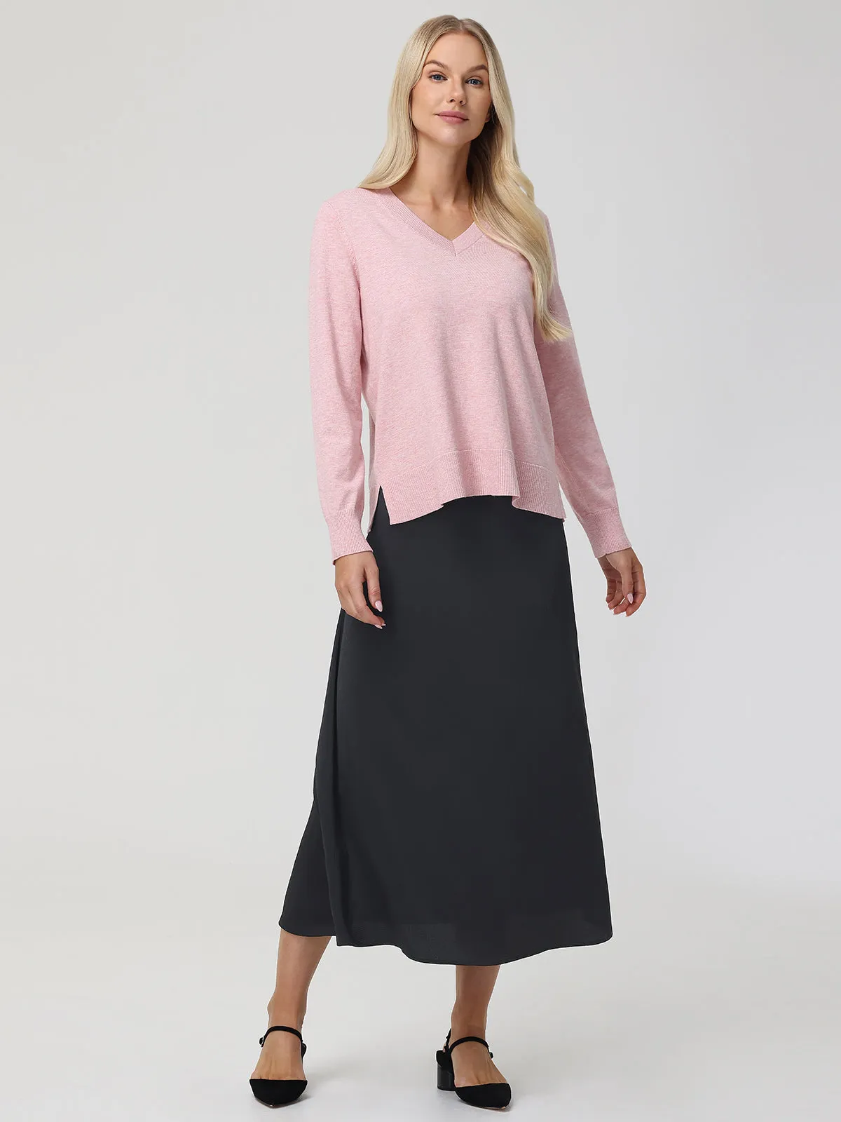 A-Line Midi Skirt sold by 89th & Madison product image thumbnail 2