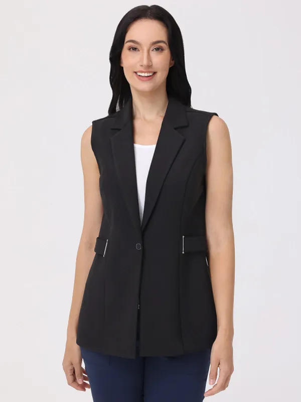 Tailored Long Vest sold by 89th & Madison