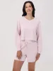 V-Neck Crop Sweatshirt sold by 89th & Madison