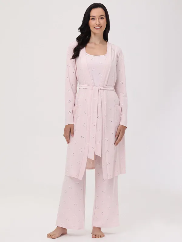 Pointelle Flower Robe sold by 89th & Madison