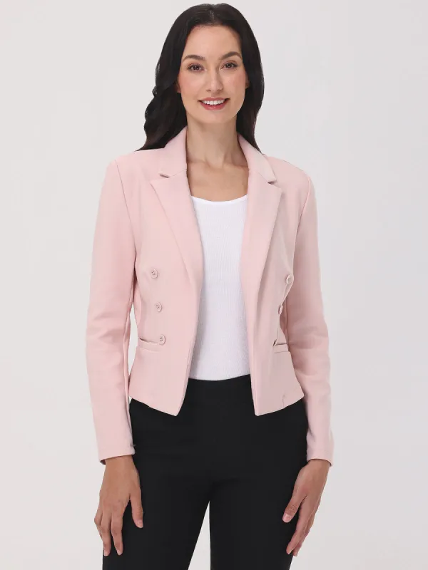 Crop Double Breasted Blazer sold by 89th & Madison