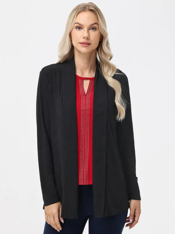 Chevron Stitch Cardigan sold by 89th & Madison