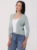 Mixed Pointelle Crop Cardigan sold by 89th & Madison