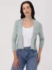 Mixed Pointelle Crop Cardigan sold by 89th & Madison