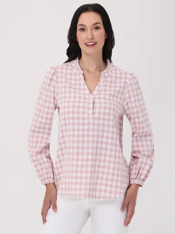 Plaid Popover Shirt sold by 89th & Madison