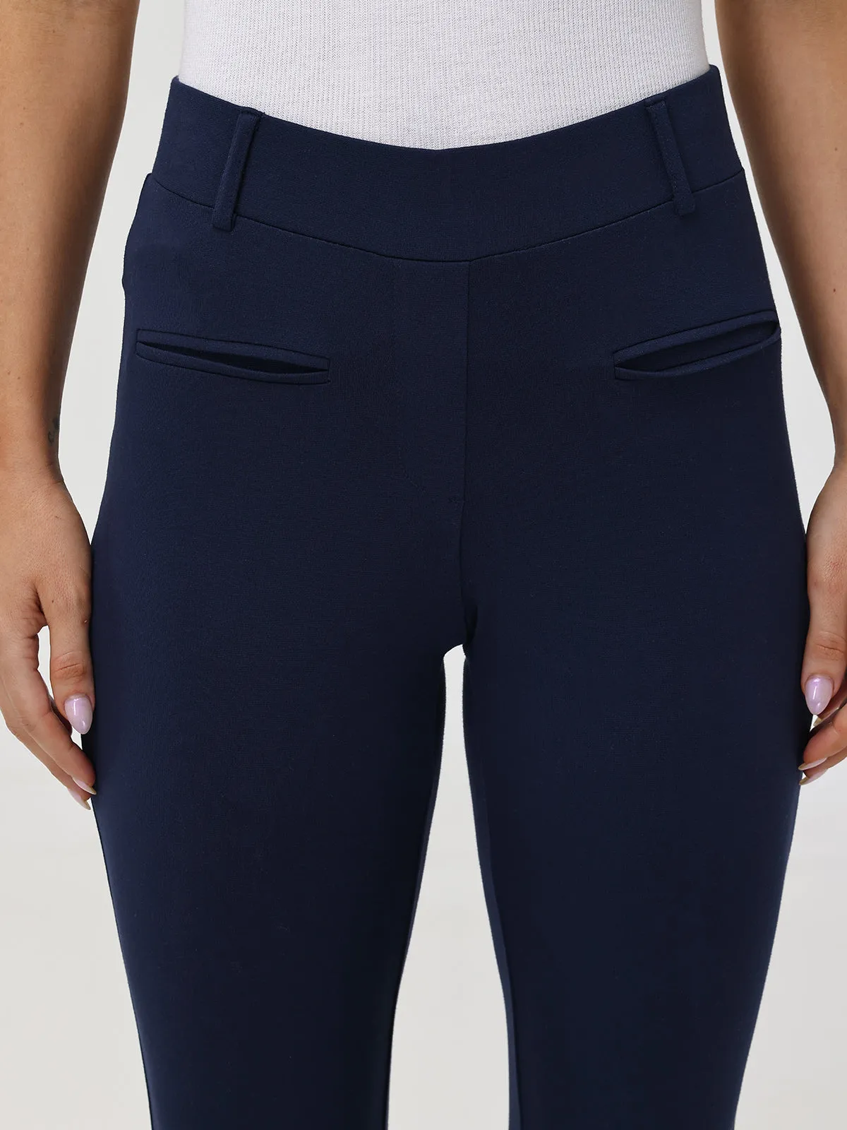 Luxe Ponte Slit Pockets Skinny Pants sold by 89th & Madison product image thumbnail 5