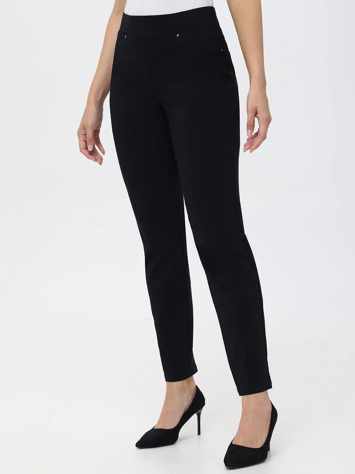 Millennium Straight Leg Pull-On Pants sold by 89th & Madison product image thumbnail 4