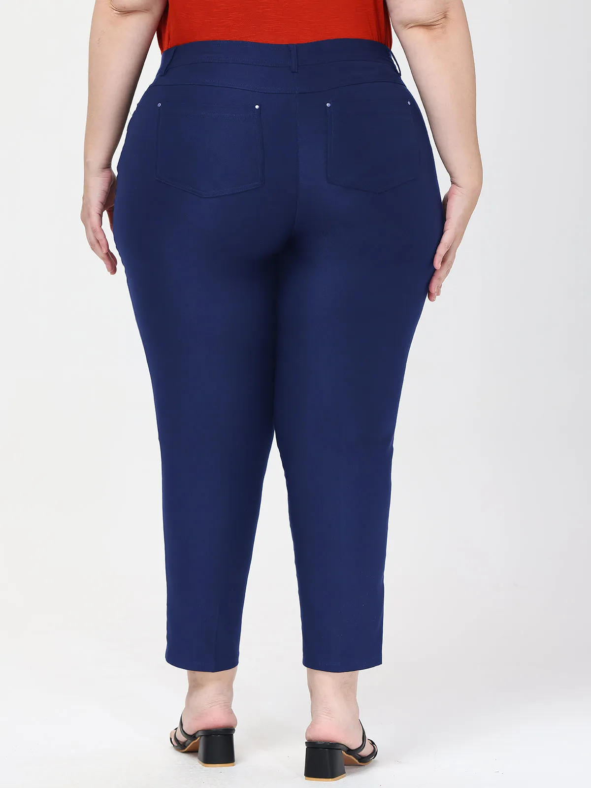 Plus Millennium Straight Leg Ankle Pants sold by 89th & Madison product image thumbnail 2