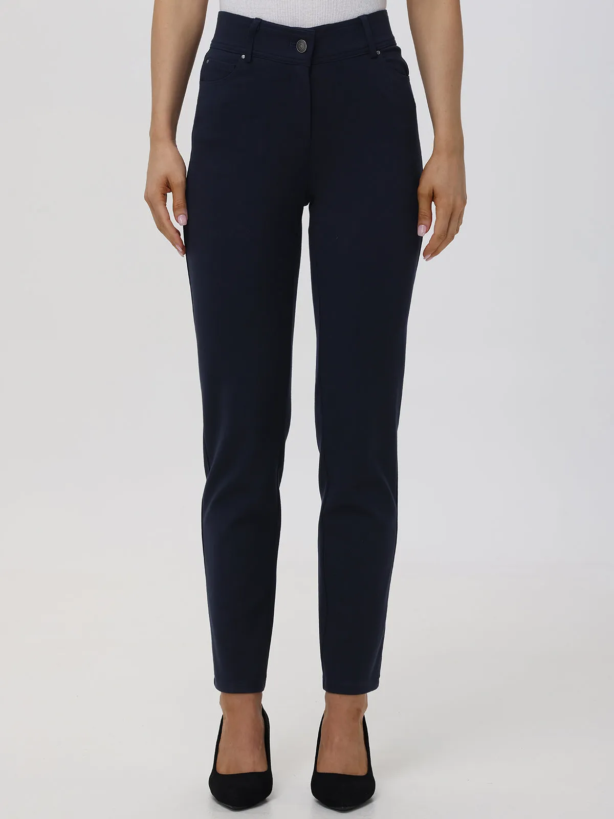 Luxe Ponte Straight Leg Pants sold by 89th & Madison product image thumbnail 5