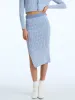 Mia: Jacquard Pencil Skirt sold by 89th & Madison