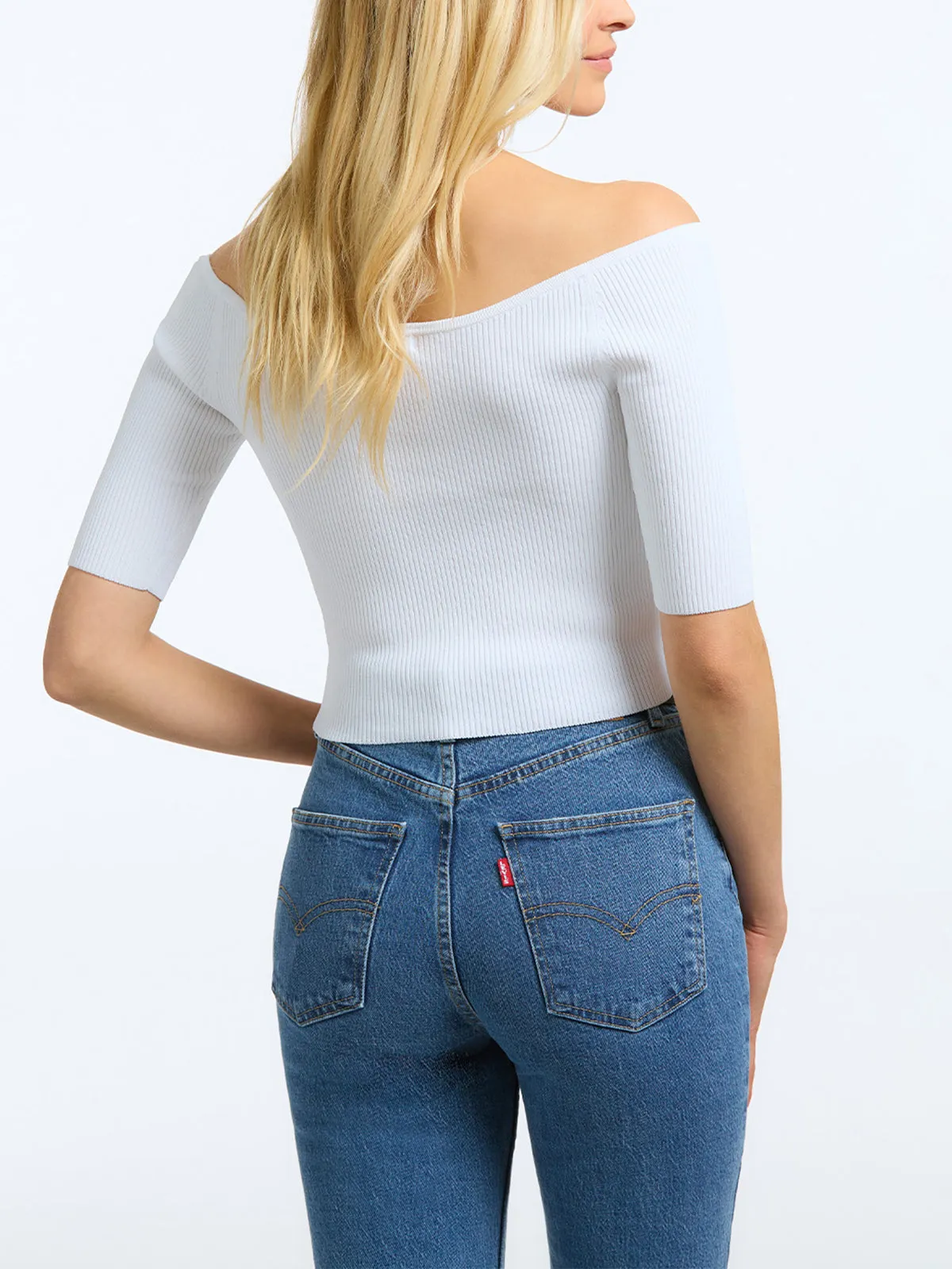 Leah: Off The Shoulder Top sold by 89th & Madison product image thumbnail 2
