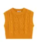 Cotton Cable Crewneck Vest sold by 89th & Madison
