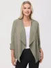 Hi Lo Open Front Jacket sold by 89th & Madison