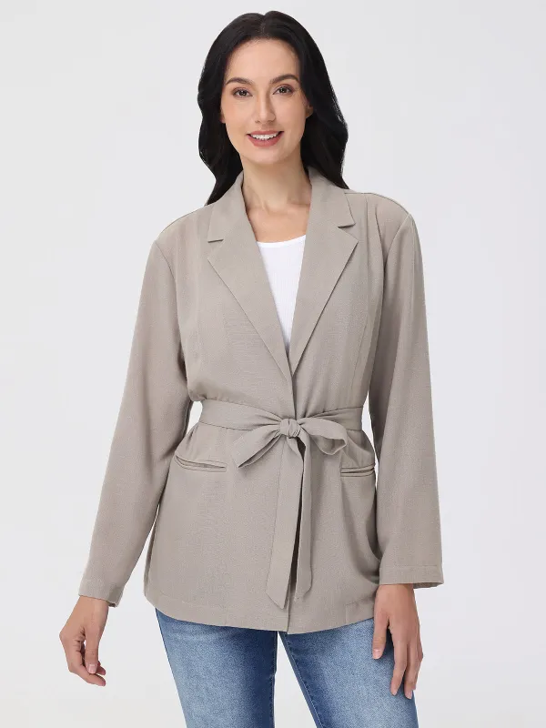 Belted Blazer sold by 89th & Madison