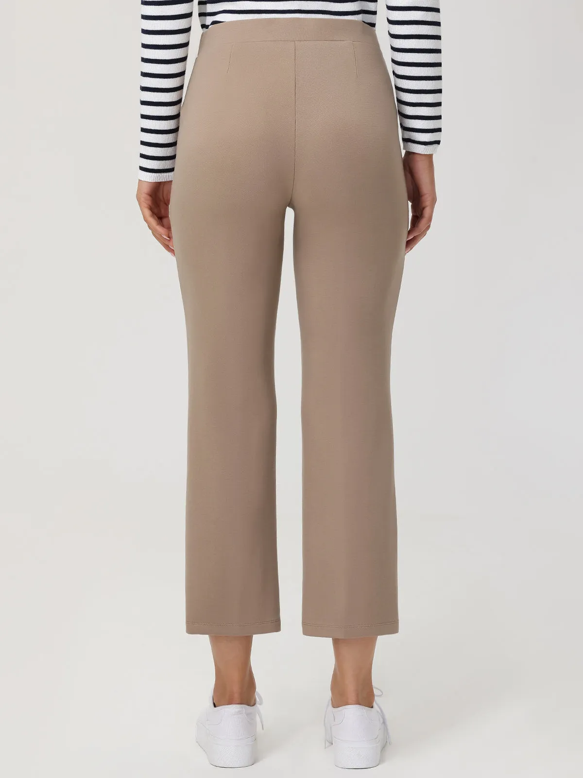 Crop Kick Flare Pintuck Pants sold by 89th & Madison product image thumbnail 4