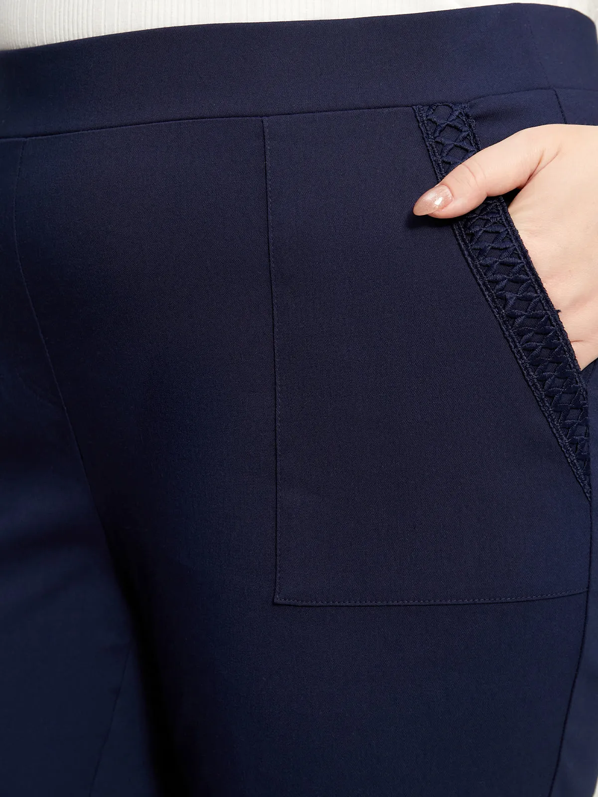 Plus Millennium Flare Leg Pull-On Pants sold by 89th & Madison product image thumbnail 5