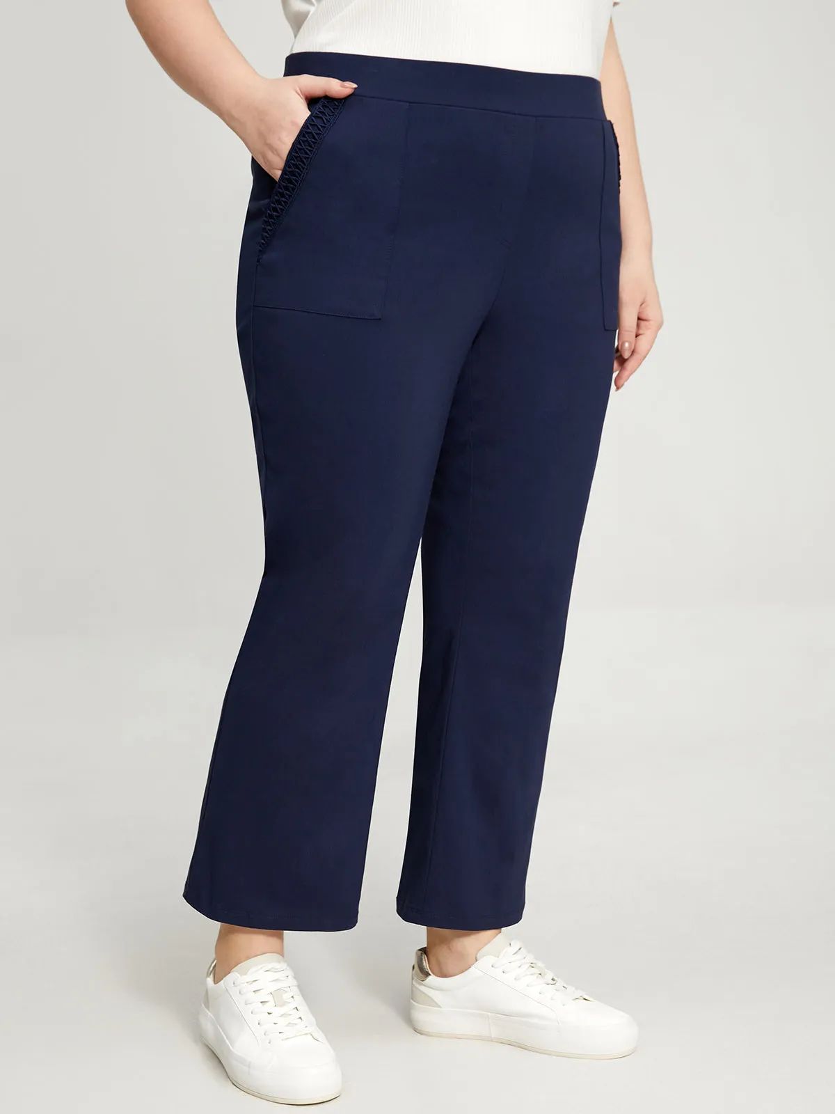 Plus Millennium Flare Leg Pull-On Pants sold by 89th & Madison product image thumbnail 4