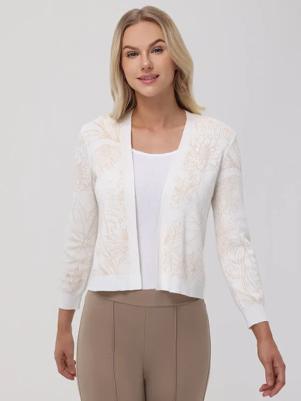 Floral Crop Cardigan sold by 89th & Madison
