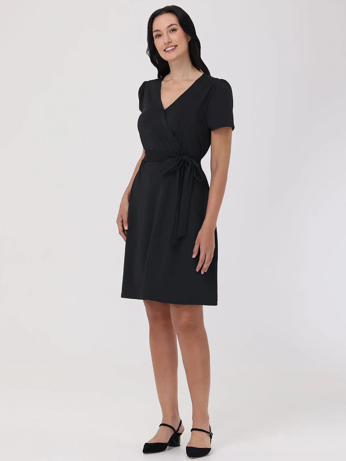 Faux Wrap Dress sold by 89th & Madison product image thumbnail 4