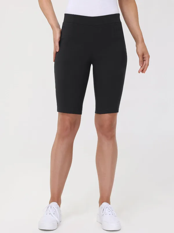 Millennium Pull-On Bermuda Shorts sold by 89th & Madison