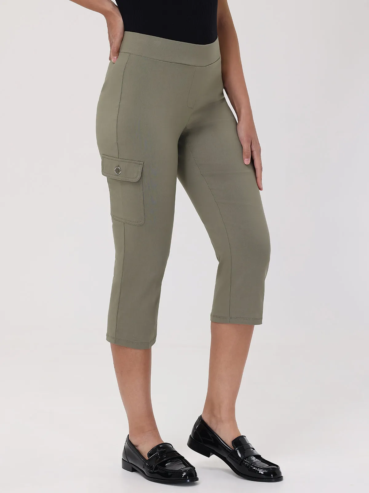 Millennium Crop Cargo Pants sold by 89th & Madison product image thumbnail 4
