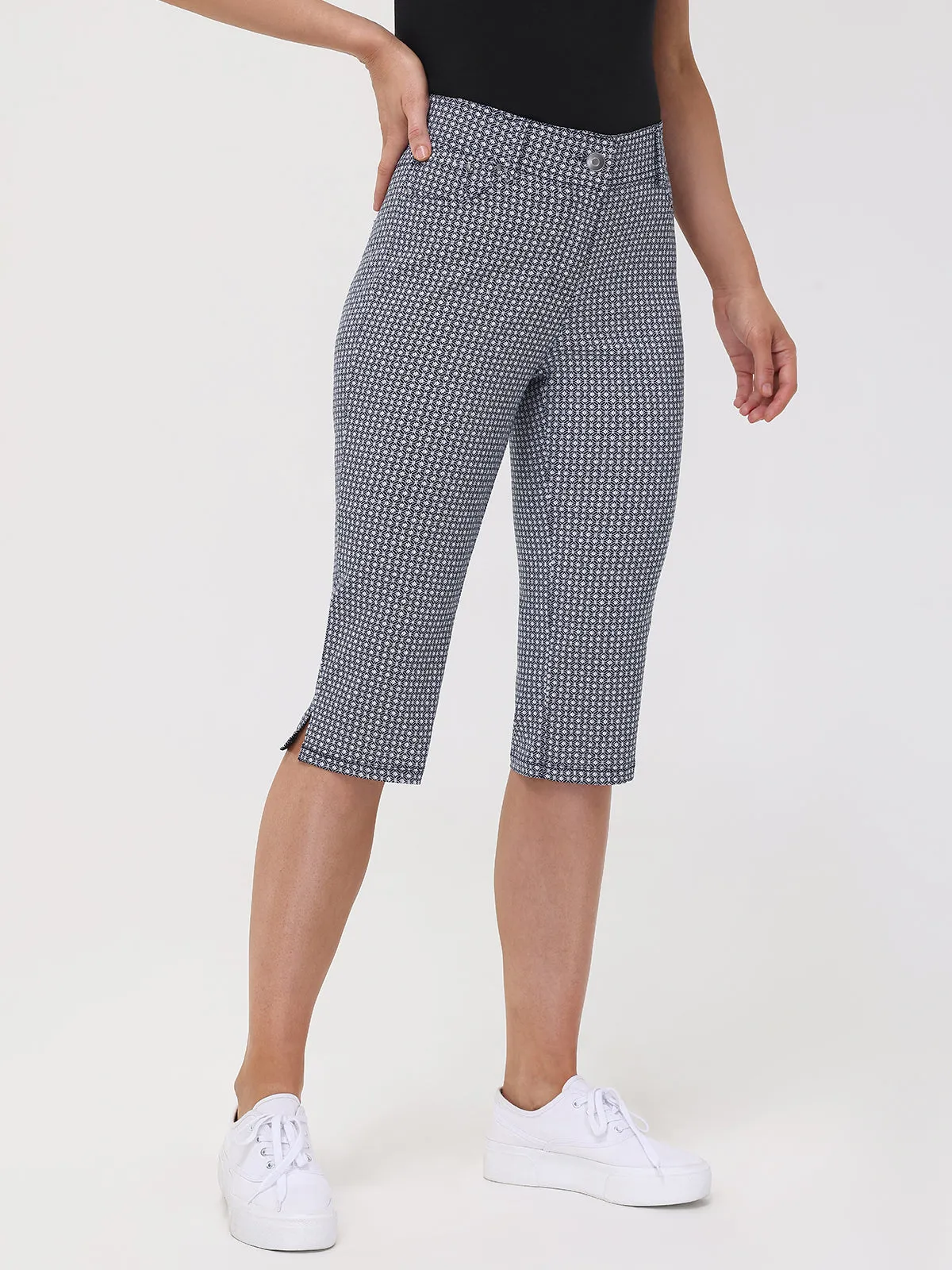 Millennium Print Capri Pants sold by 89th & Madison product image thumbnail 4