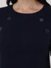 Waffle Raglan Sleeve Sweater sold by 89th & Madison