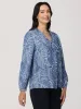 Print Popover Shirt sold by 89th & Madison