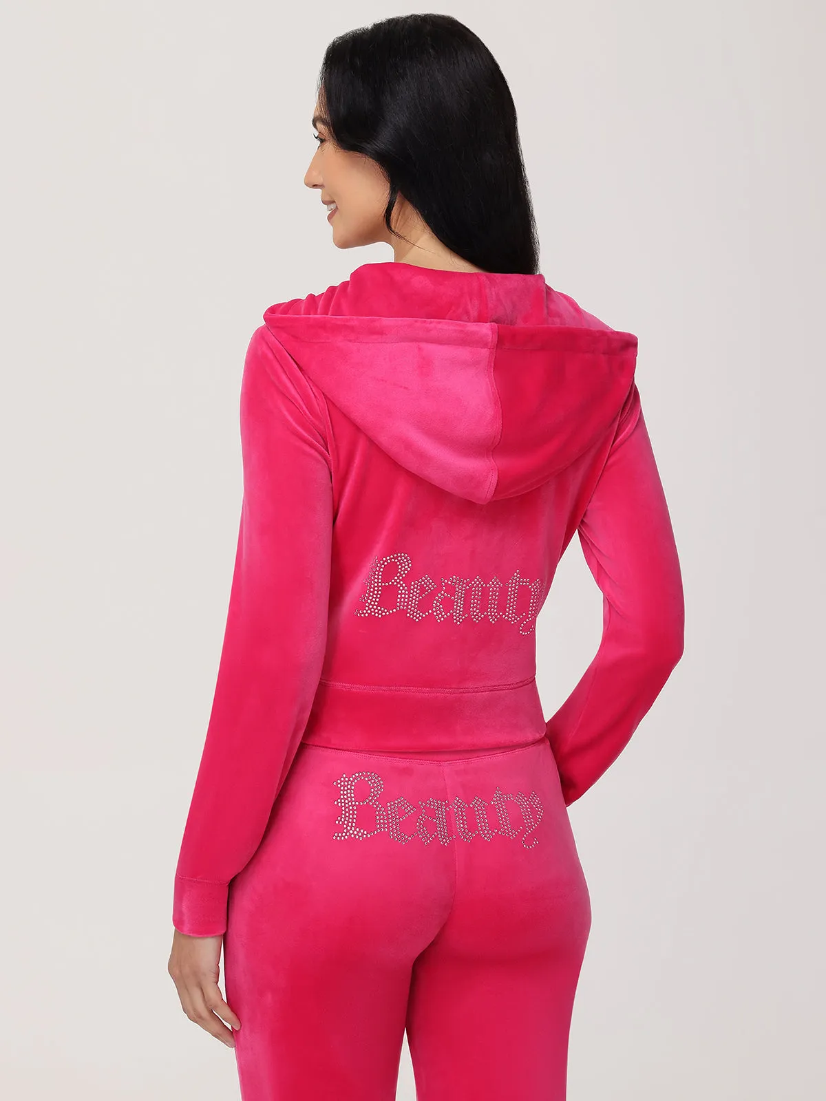 Bling Velour Hoodie sold by 89th & Madison product image thumbnail 2