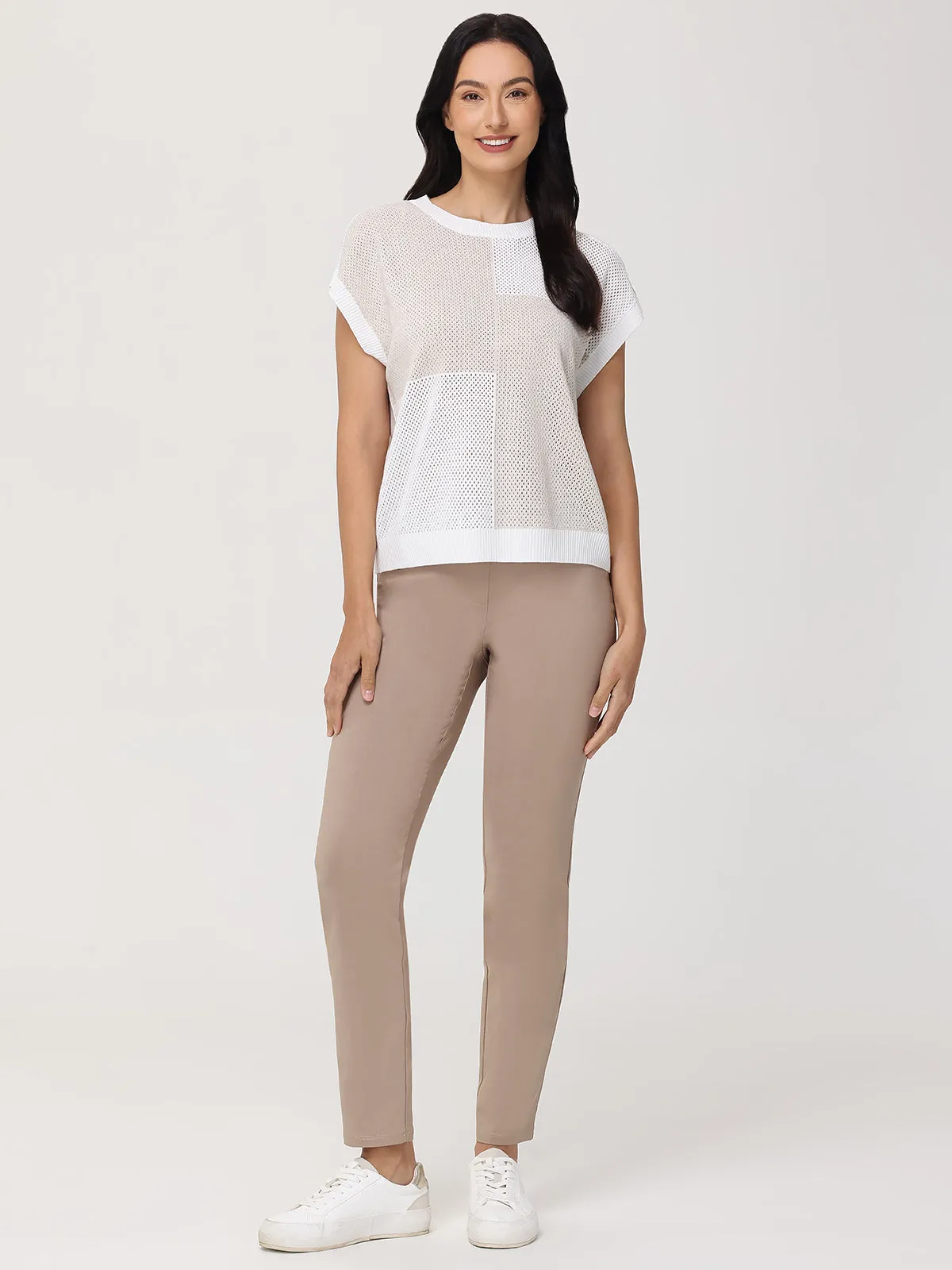 Colorblock Short Sleeve Sweater sold by 89th & Madison product image thumbnail 5