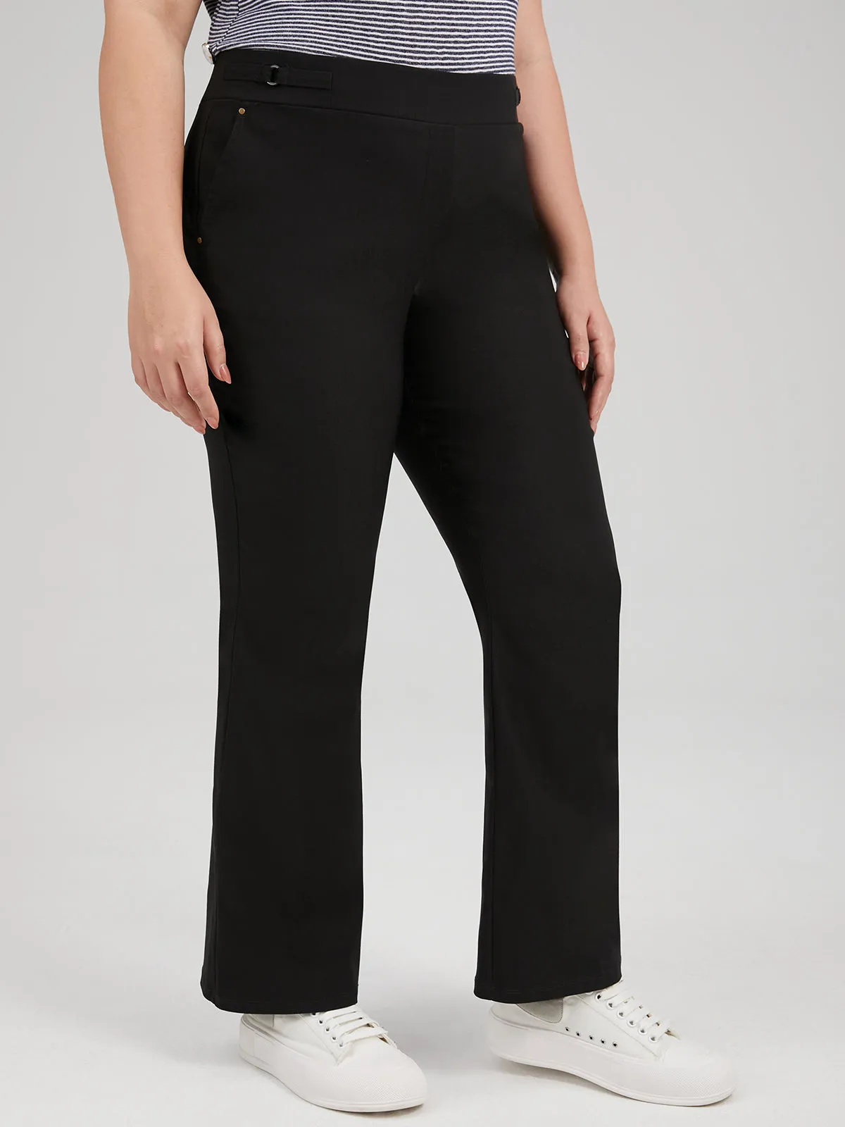 Plus Millennium Bootcut Pull-On Pants sold by 89th & Madison product image thumbnail 4