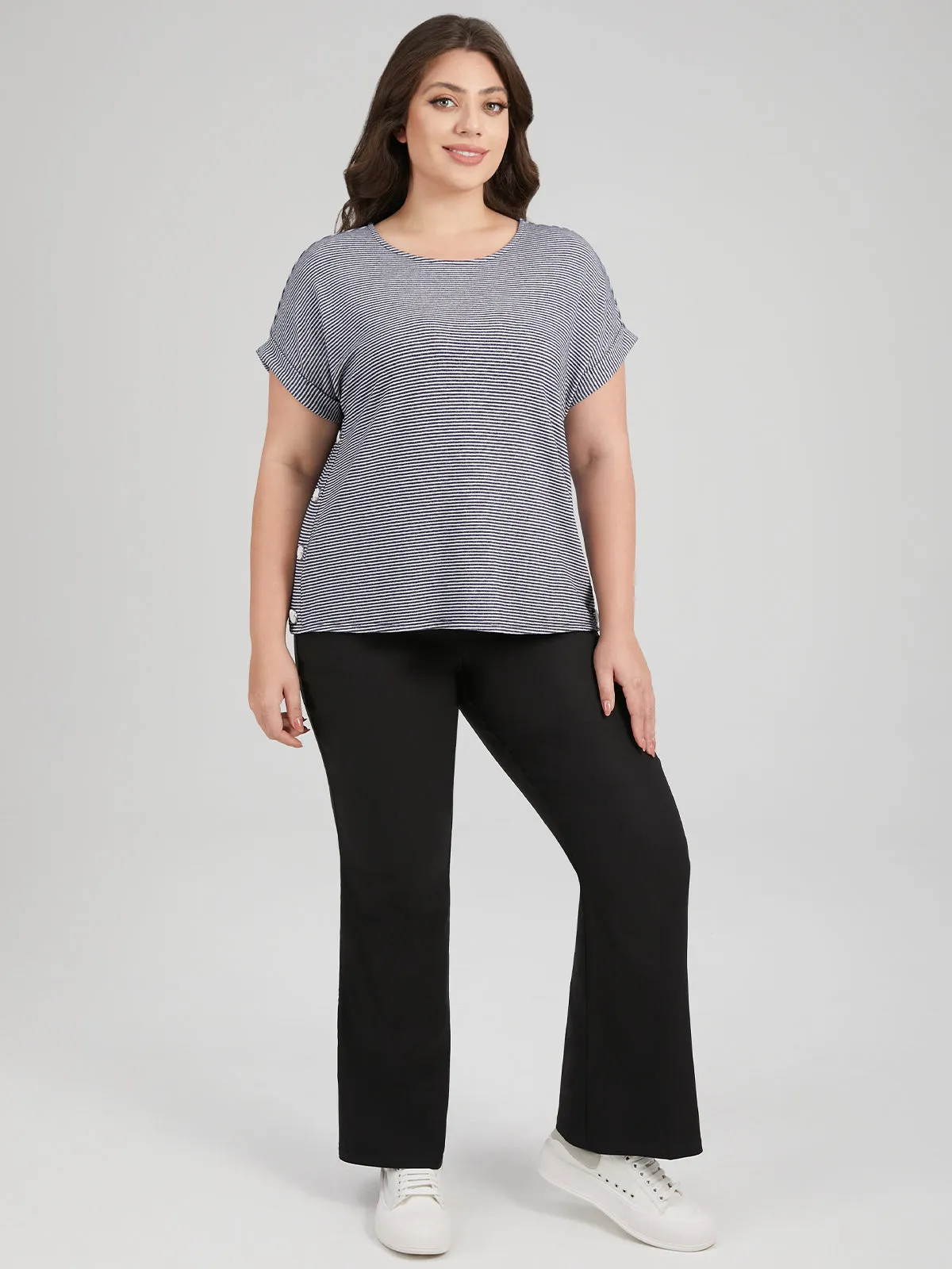 Plus Millennium Bootcut Pull-On Pants sold by 89th & Madison product image thumbnail 2