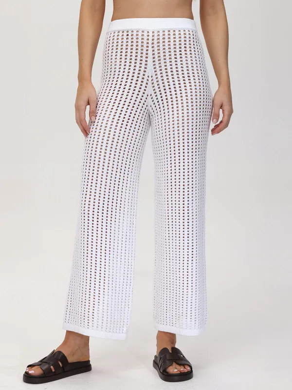 Lindsey: Cotton Pointelle Pants sold by 89th & Madison