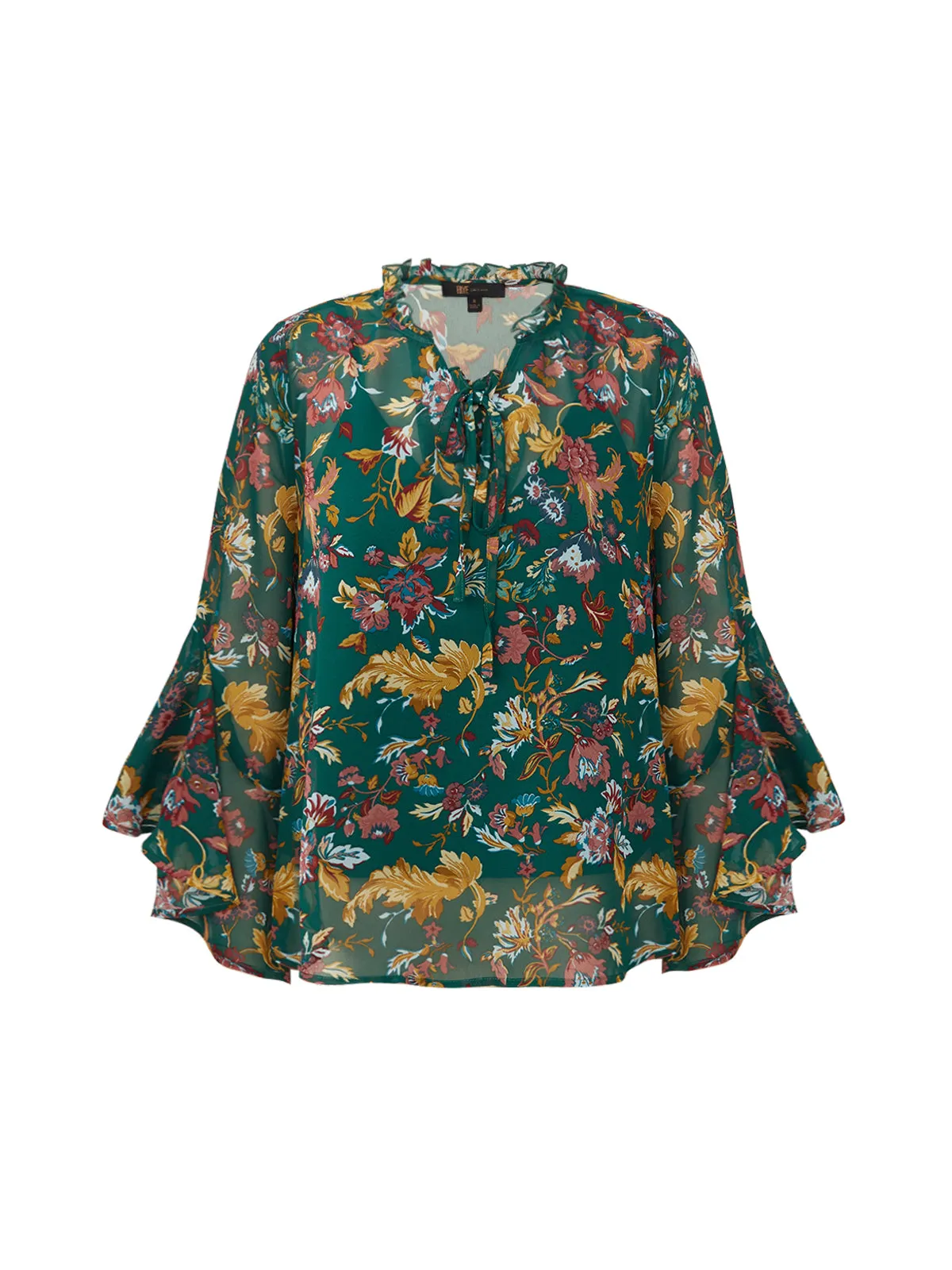 Frye Lace Up Flounce Sleeve Blouse sold by 89th & Madison