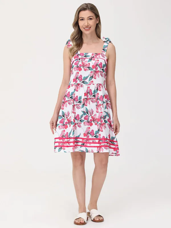 Floral Tie Strap Dress sold by 89th & Madison