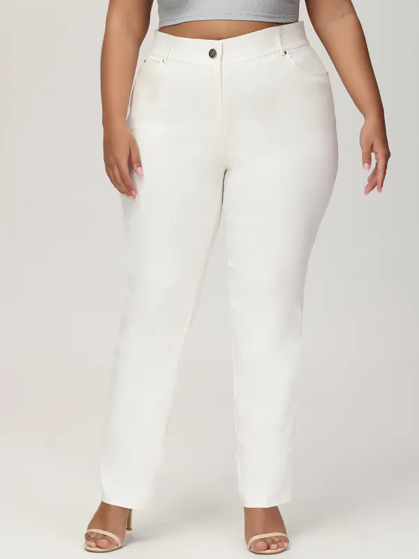 Plus Millennium Straight Leg Pants sold by 89th & Madison