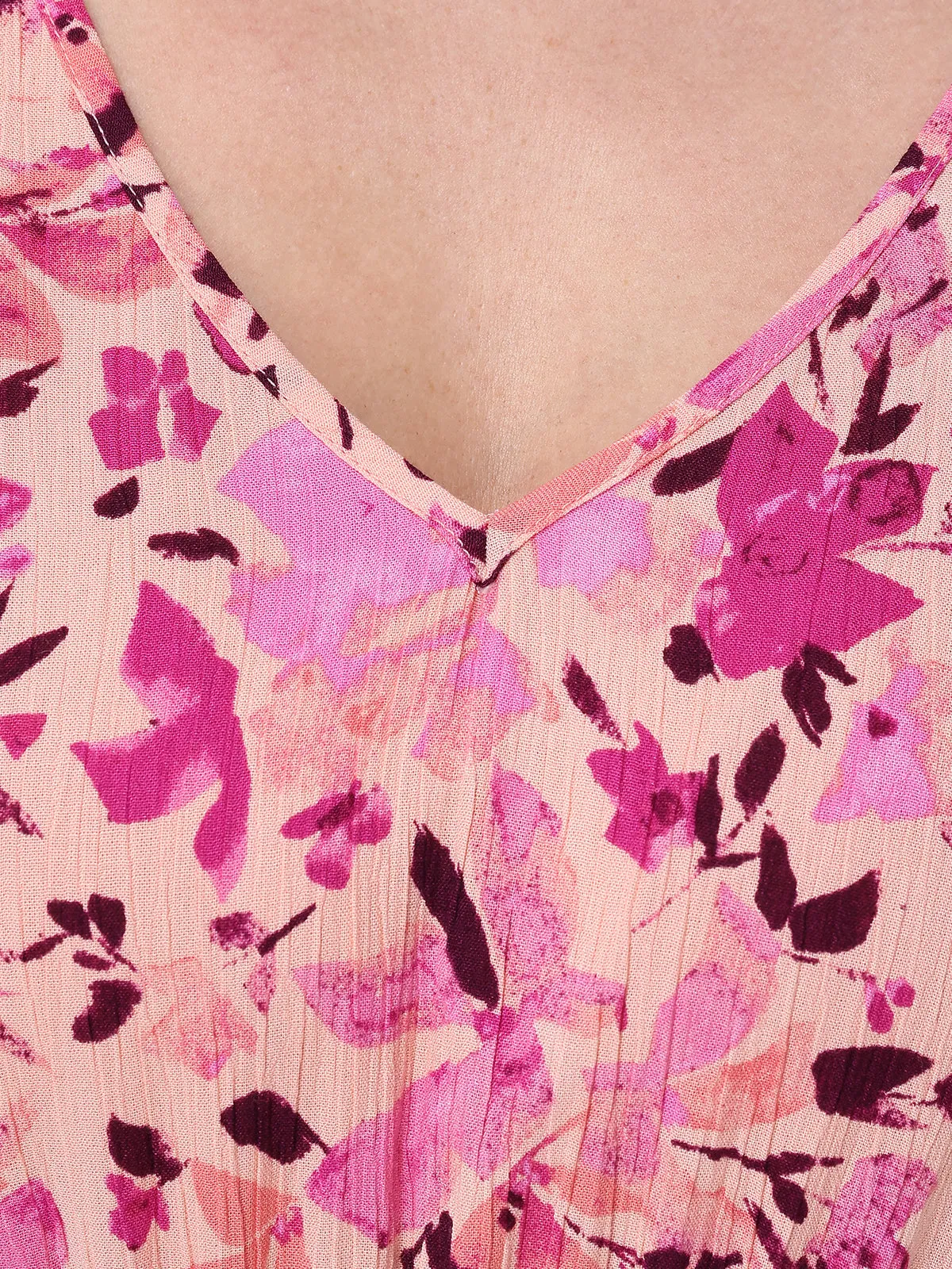 Floral Flutter Sleeve Maxi Dress sold by 89th & Madison product image thumbnail 5