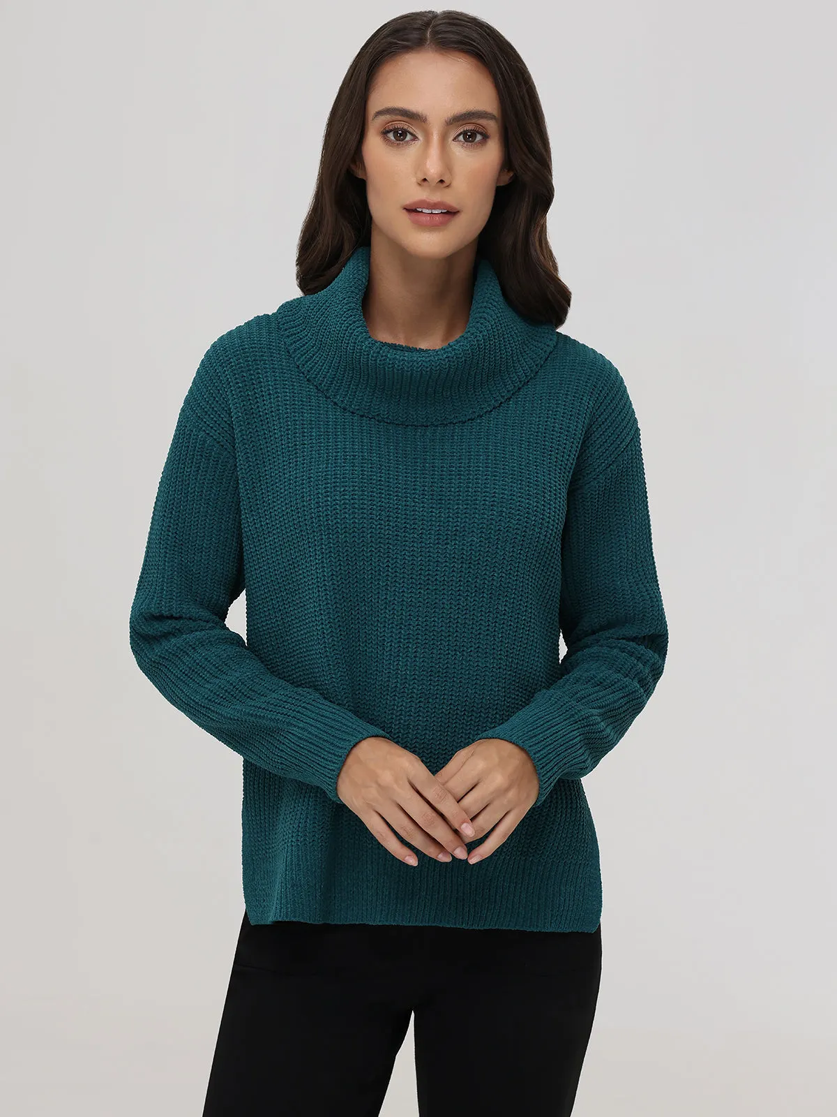 Chenille Turtleneck Sweater sold by 89th & Madison
