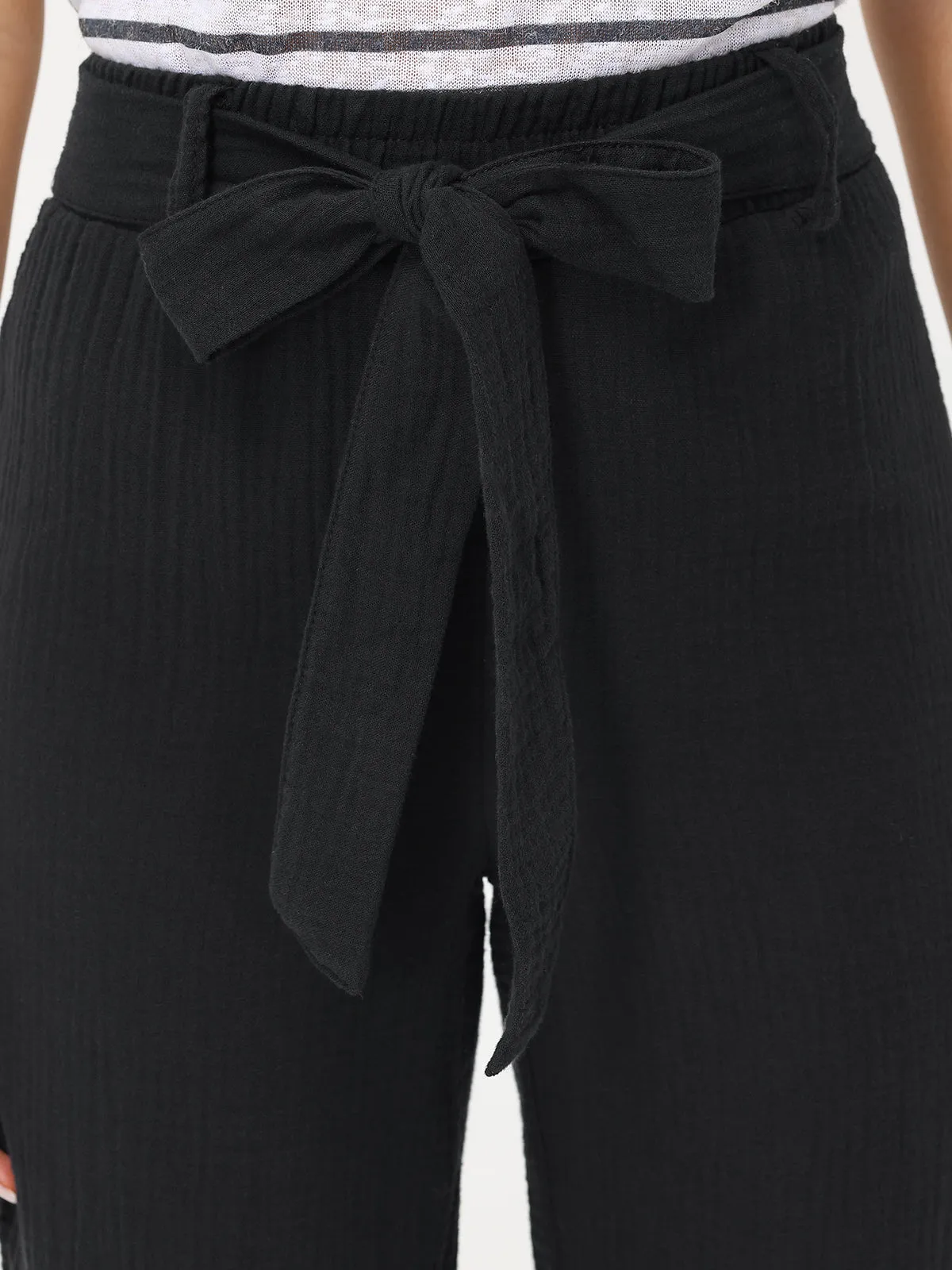 Tie Front Wide Leg Pants sold by 89th & Madison product image thumbnail 5