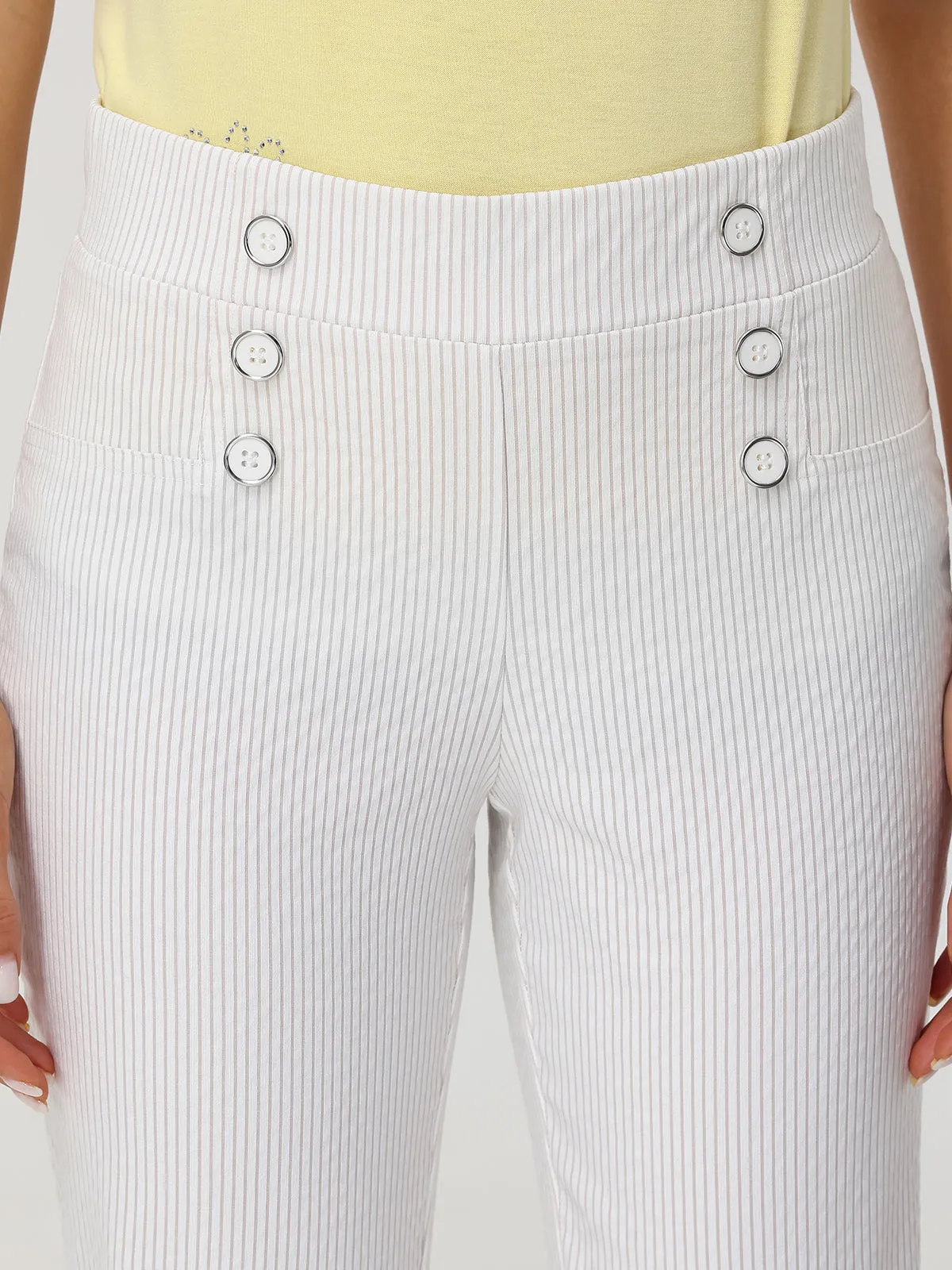 Sailor Button Capri Pants sold by 89th & Madison product image thumbnail 5