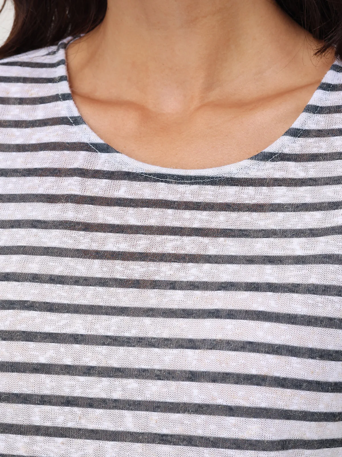 Stripe Dolman Sleeve Tee sold by 89th & Madison product image thumbnail 4