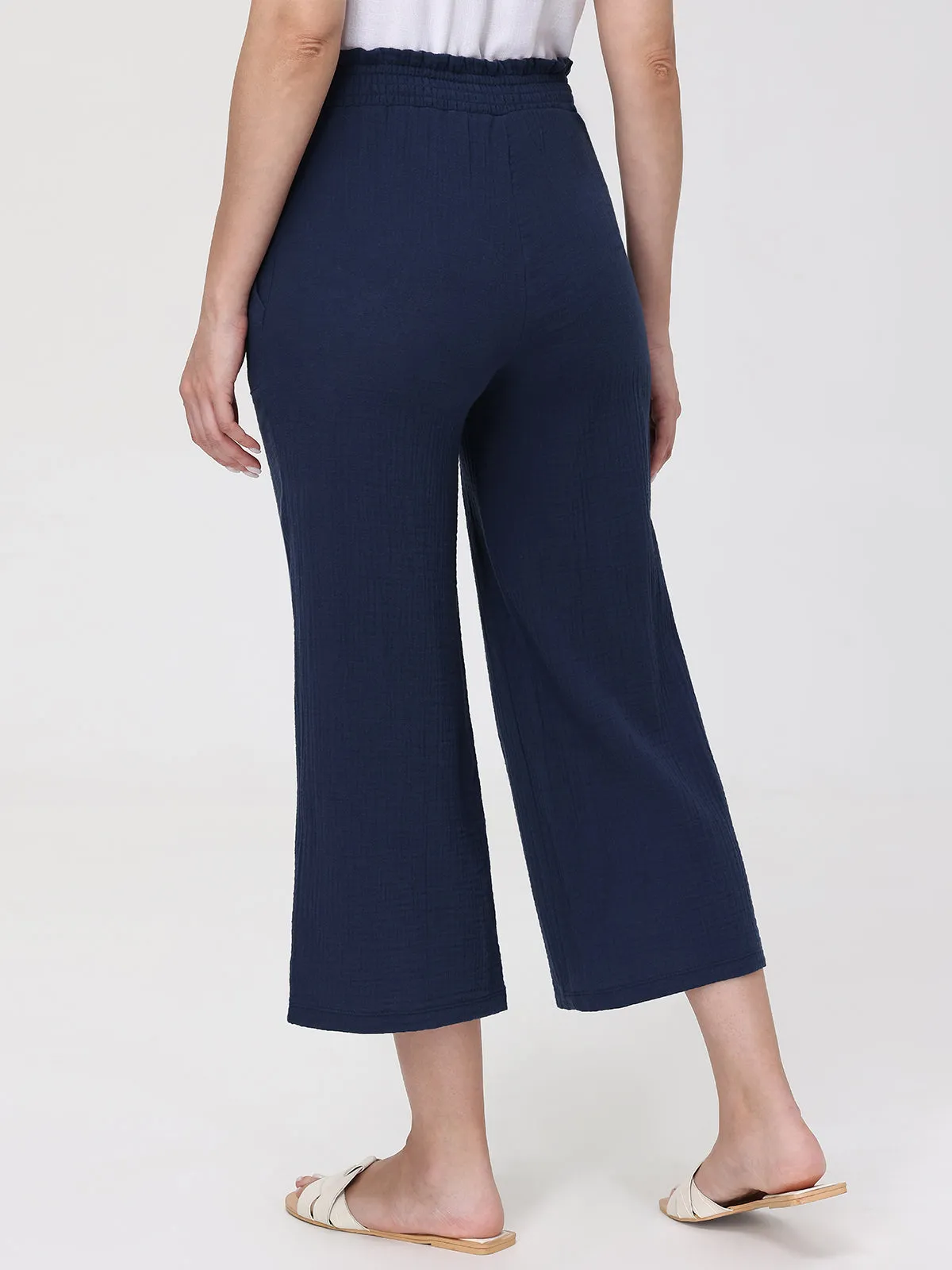 Drawstring Wide Leg Crop Pants sold by 89th & Madison product image thumbnail 3