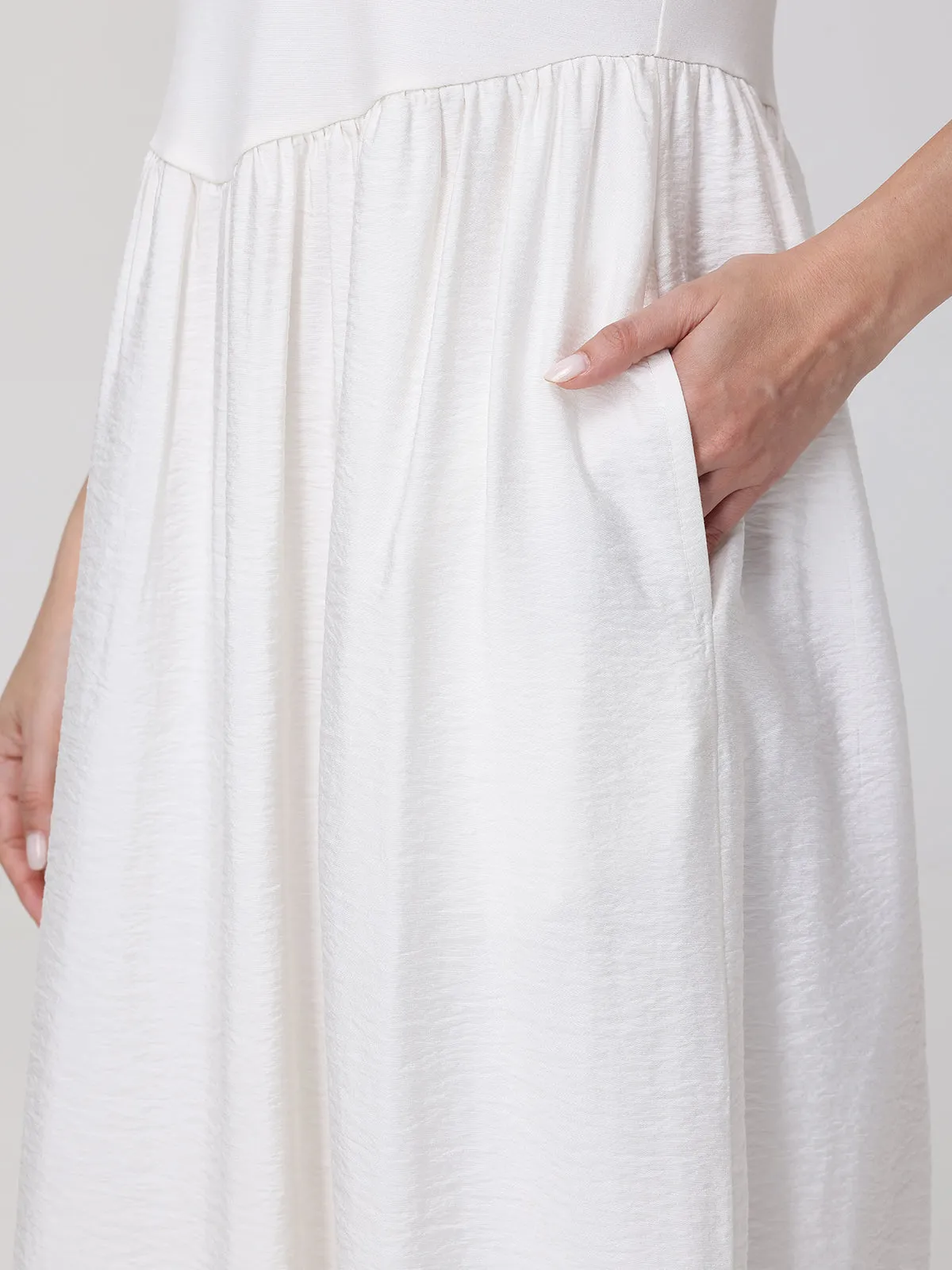 Mixed Media Tank Midi Dress sold by 89th & Madison product image thumbnail 4