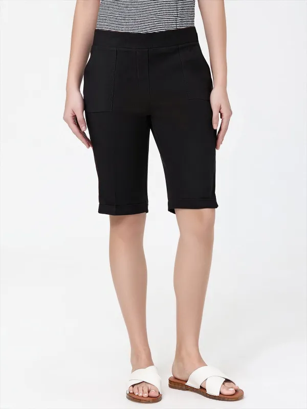 Millennium Stretch Bermuda Shorts sold by 89th & Madison