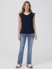 Crochet Flutter Sleeve Cool Feel Top sold by 89th & Madison