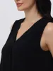 V-Neck Smocked Shoulder Cool Feel Top sold by 89th & Madison