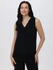 V-Neck Smocked Shoulder Cool Feel Top sold by 89th & Madison