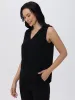 V-Neck Smocked Shoulder Cool Feel Top sold by 89th & Madison